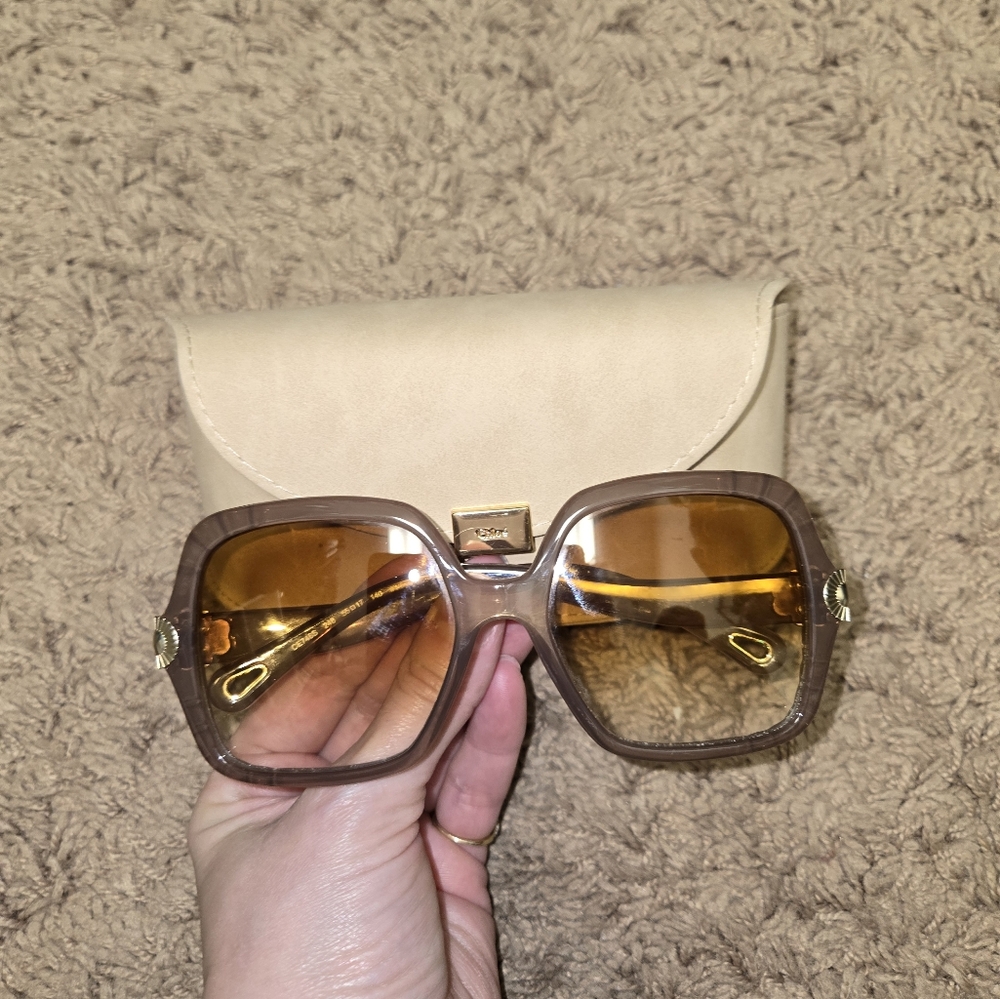 Chloe Stylish Brown Sunglasses